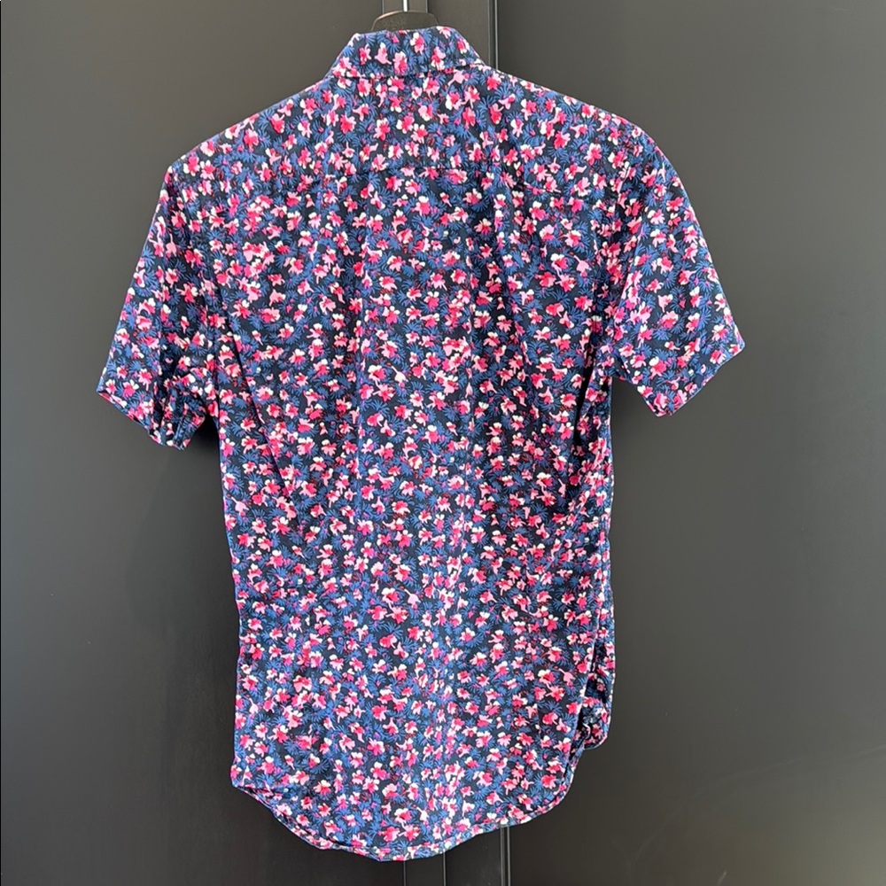 Bonobos Men's Riviera Short Sleeve Floral Shirt - Picture 4 of 4